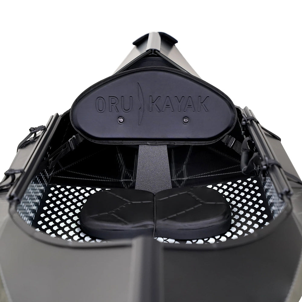 [오루 카약] 인렛 스포츠 접이식 카약 - 블랙