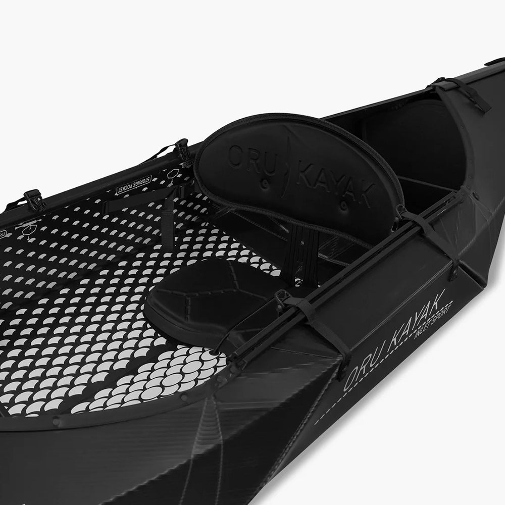 [오루 카약] 인렛 스포츠 접이식 카약 - 블랙
